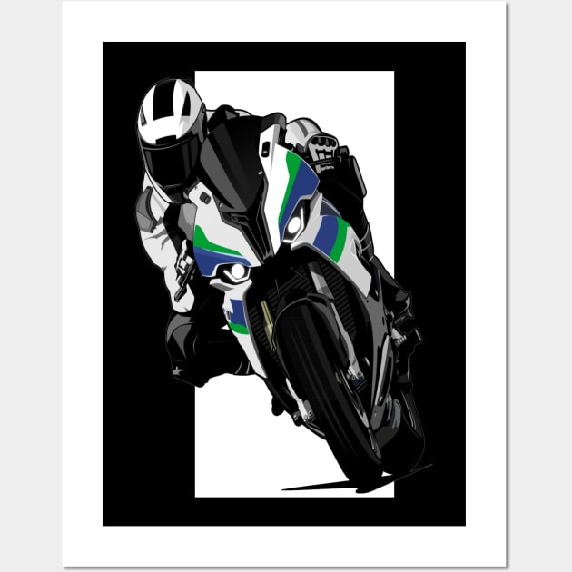 Road Racer Wall Art by ManxHaven